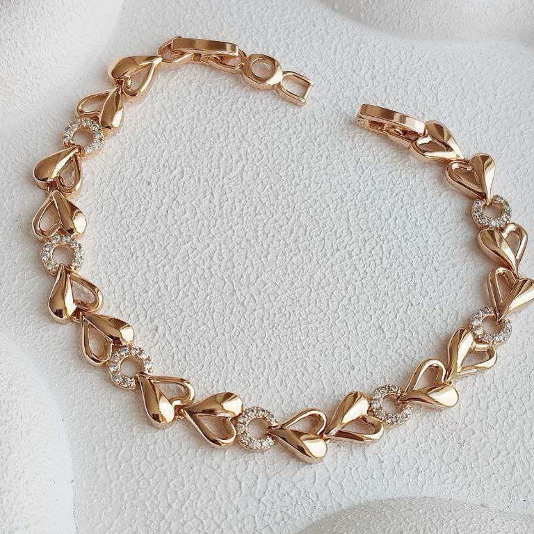 دستبند طرح قلب ژوپینگ